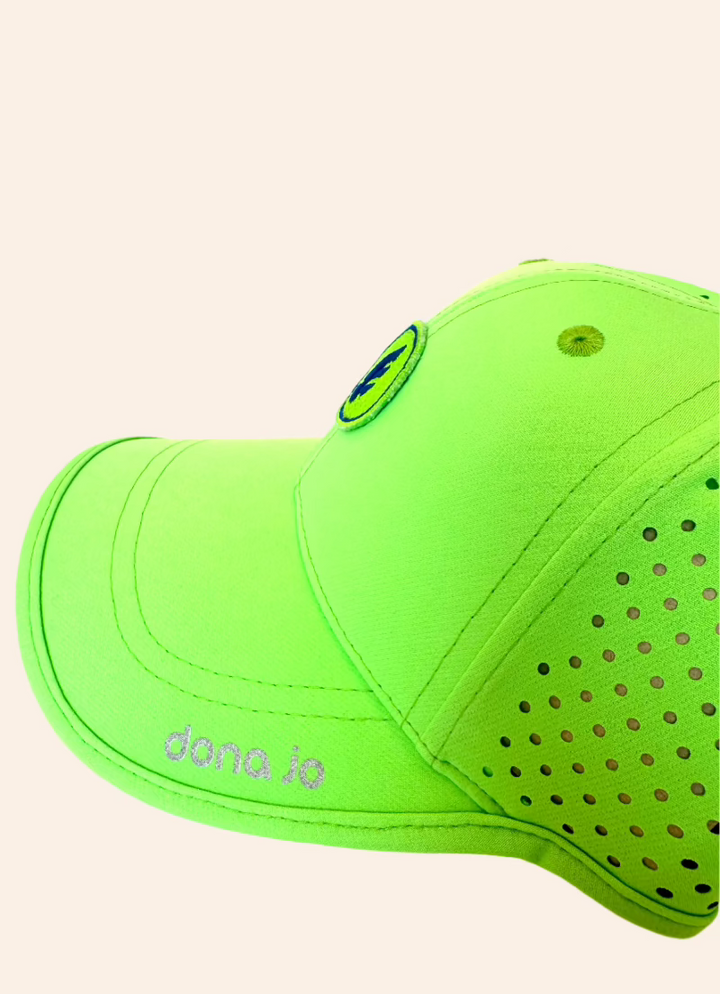 DNA Hat (Lemon Green) hats Dona Jo Fitwear   