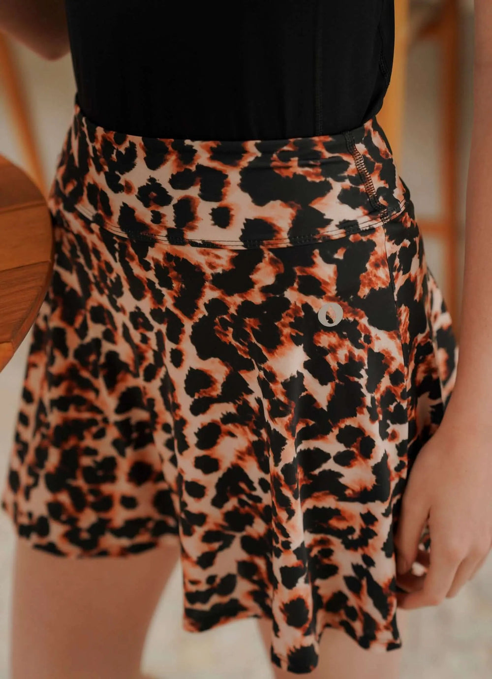 Court Skirt / Skort (Neo Feline) 14.5" skirts Dona Jo Fitwear