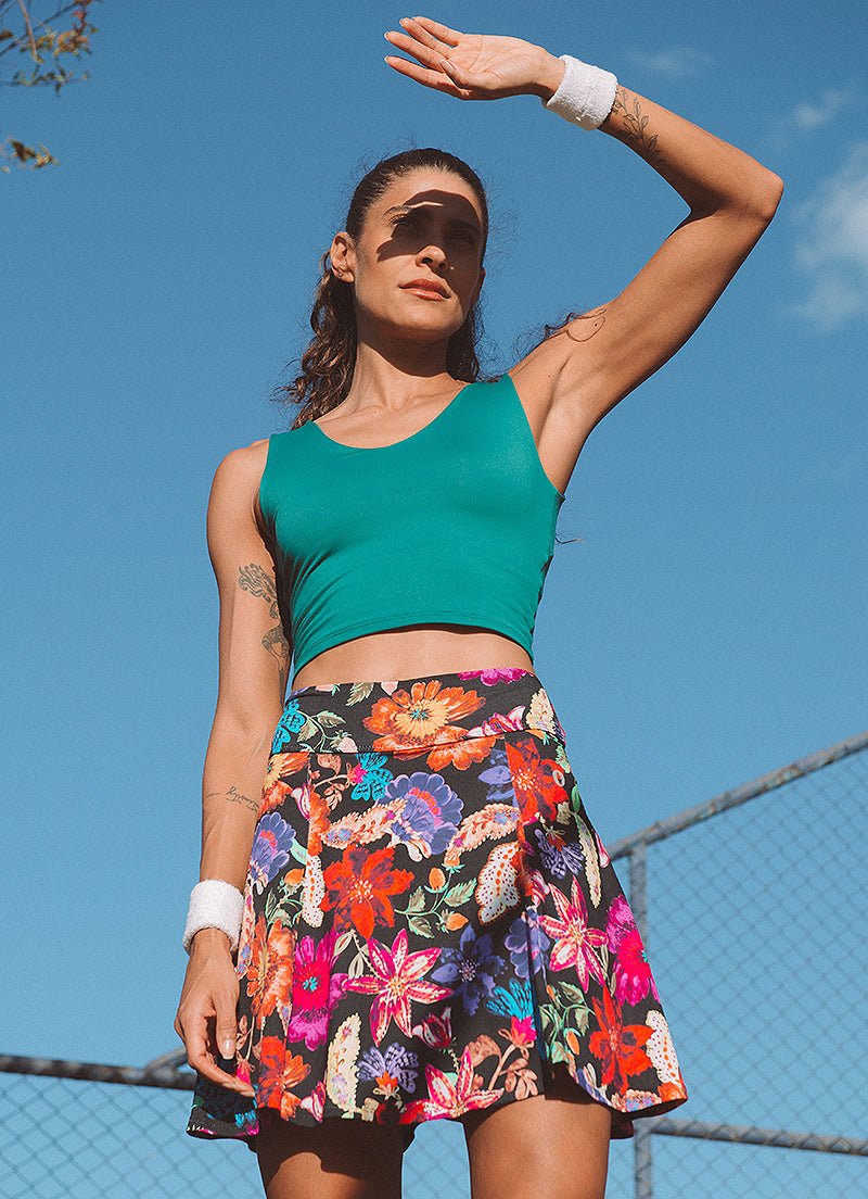 Ultimate Skirt / Skort (Botanic) 17" skirts Dona Jo Fitwear   