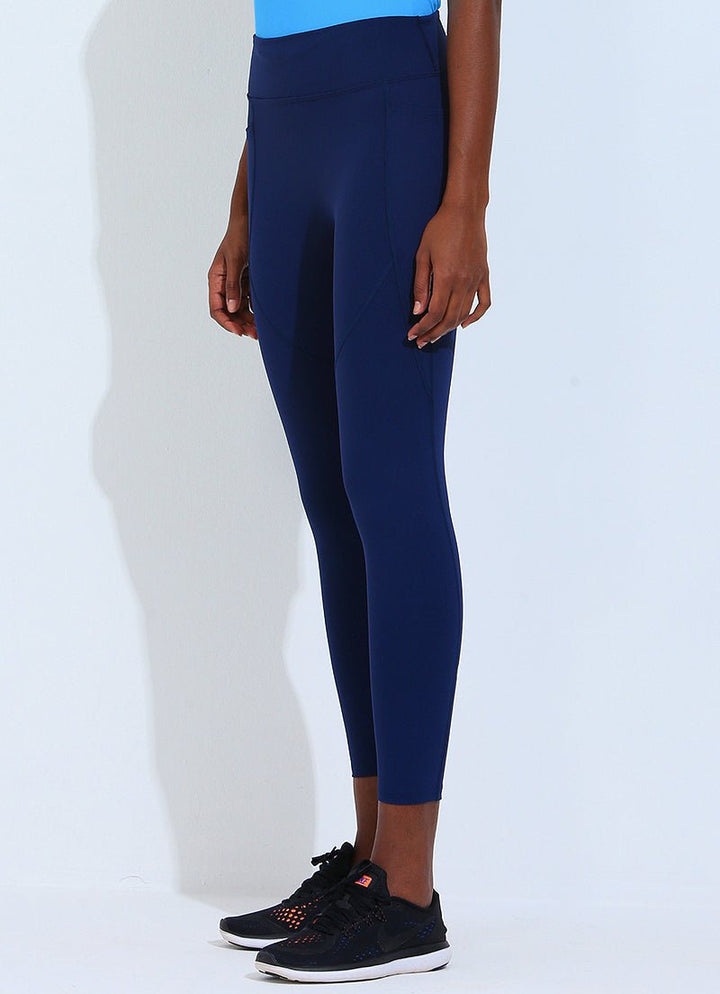 Active Leggings (Navy) leggings Dona Jo Fitwear   