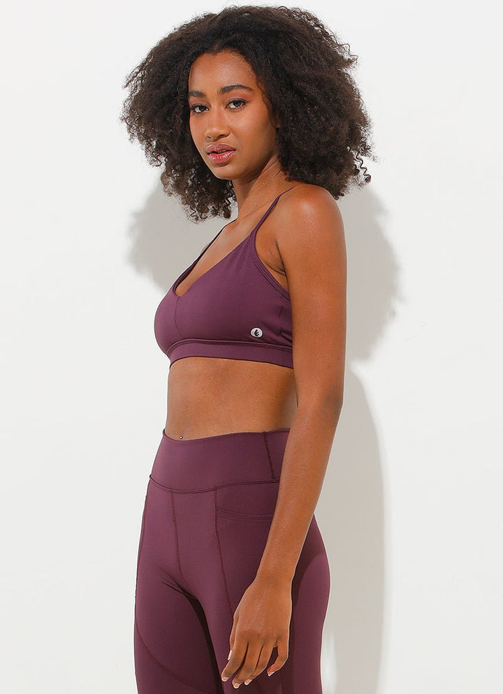 Adapt Bra (Cabernet) sports bras Dona Jo Fitwear   