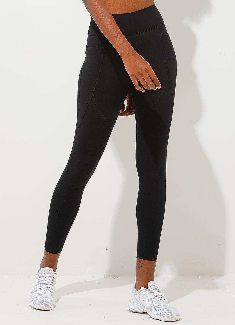 Adapt Leggings (Black) leggings Dona Jo Fitwear   