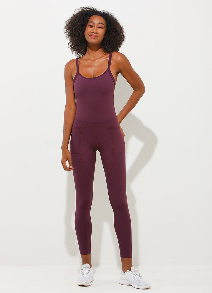 Adapt One-Piece (Cabernet) One Piece Dona Jo Fitwear Cabernet S 