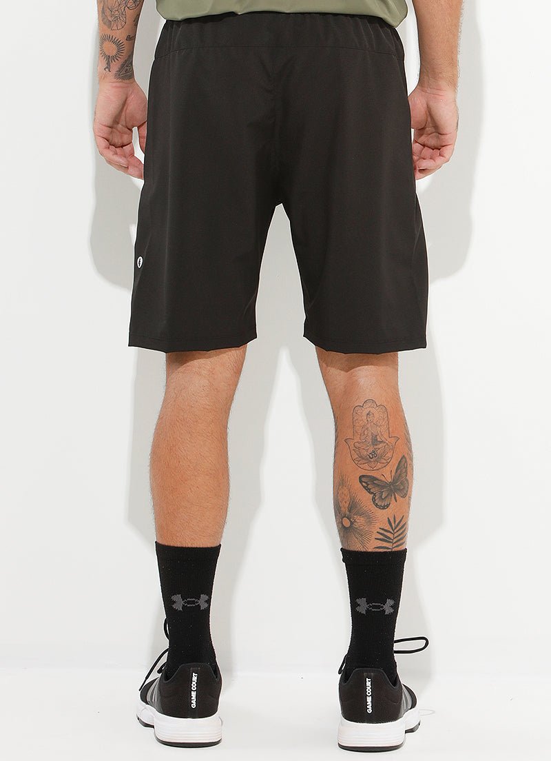 Court Short (Black) 9" shorts Dona Jo Fitwear   