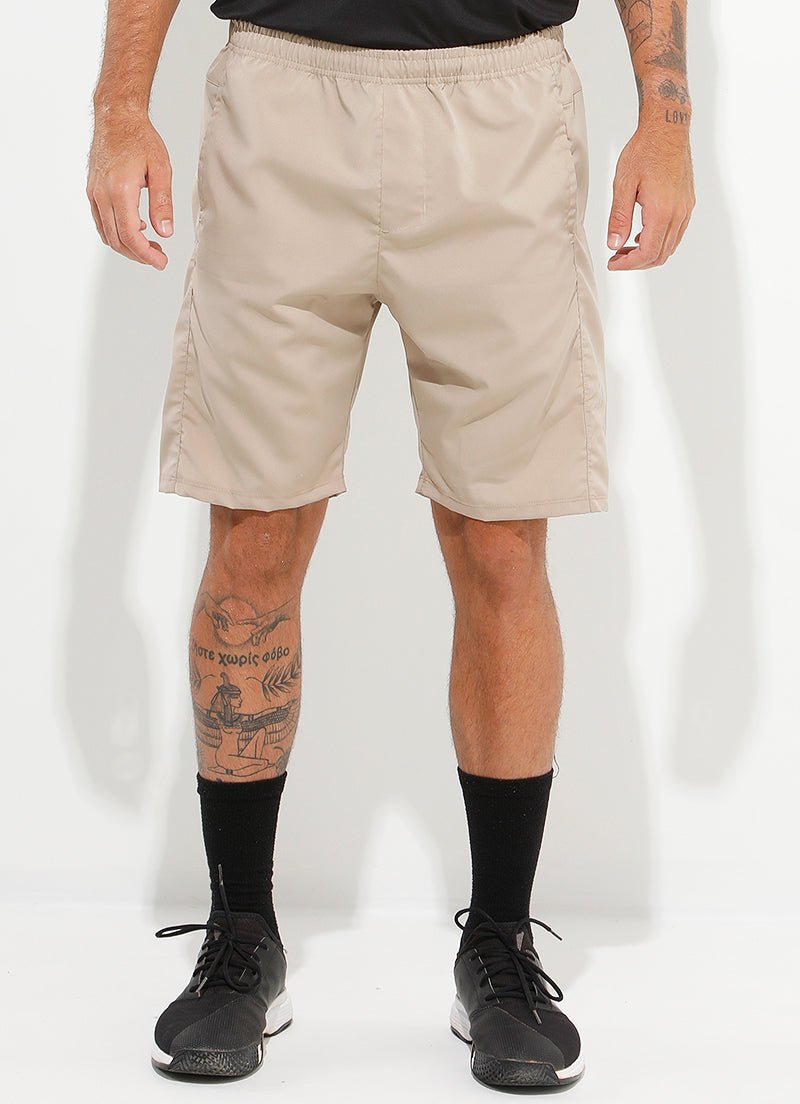 Court Short (Khaki) 9" shorts Dona Jo Fitwear Khaki S