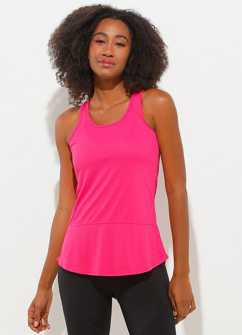 Day Glow Tank (Calla) UPF 50+ tank tops Dona Jo Fitwear Calla S 