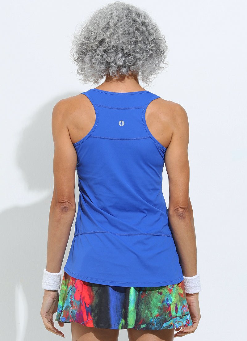 Day Glow Tank (Oceano) UPF 50+ tank tops Dona Jo Fitwear   