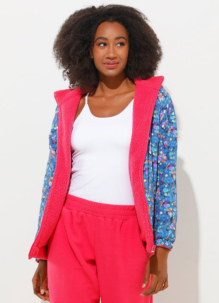 Duo Jacket (Pink/Elira) jackets Dona Jo Fitwear   