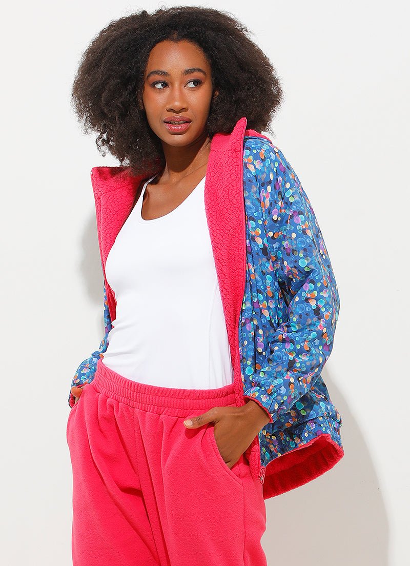 Duo Jacket (Pink/Elira) jackets Dona Jo Fitwear   