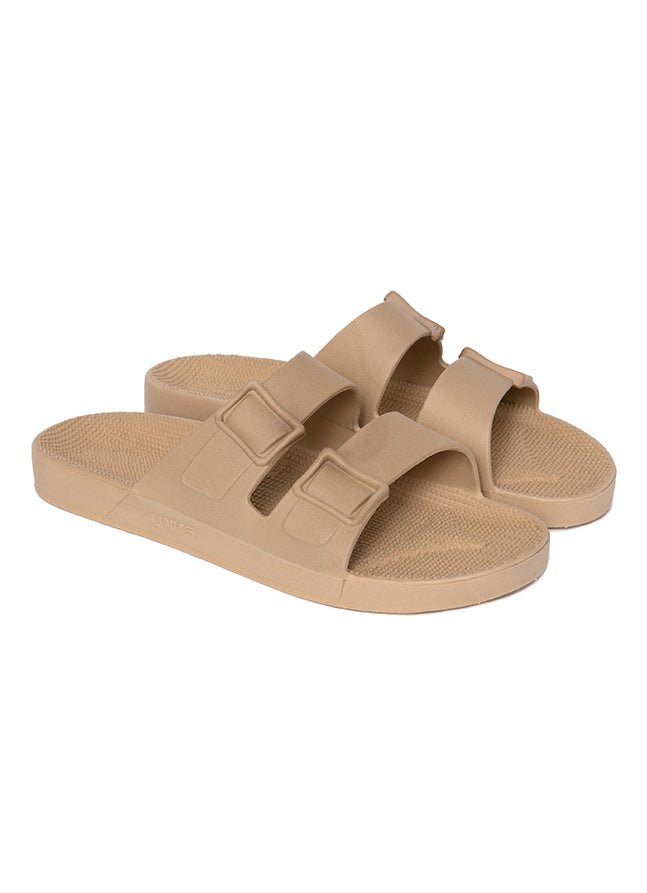 Linus Sandal (Areia) sandals Dona Jo Fitwear   