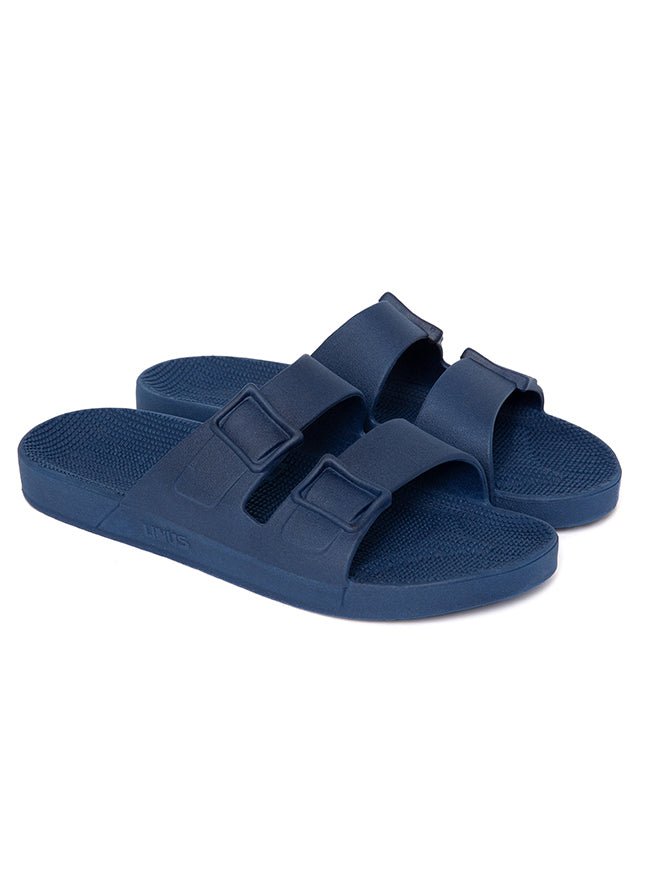 Linus Sandal (Navy) sandals Dona Jo Fitwear   