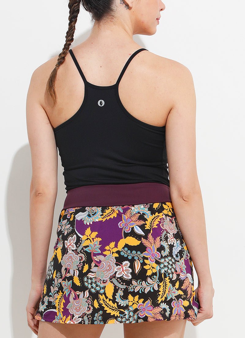 Pace Skirt (Lotus) skirts Dona Jo Fitwear   