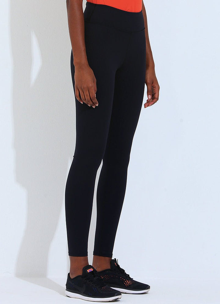 Running Leggings (Black) leggings Dona Jo Fitwear   