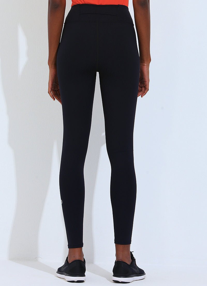 Running Leggings (Black) leggings Dona Jo Fitwear   