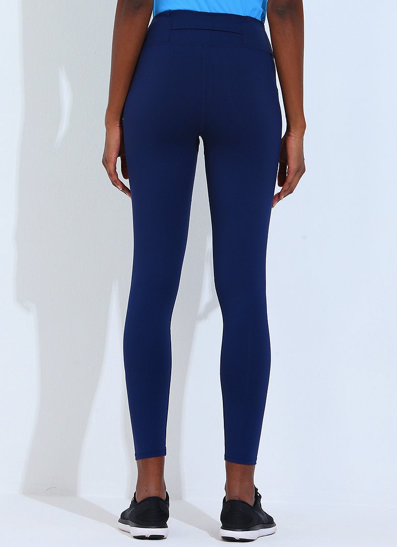 Running Leggings (Navy) leggings Dona Jo Fitwear   