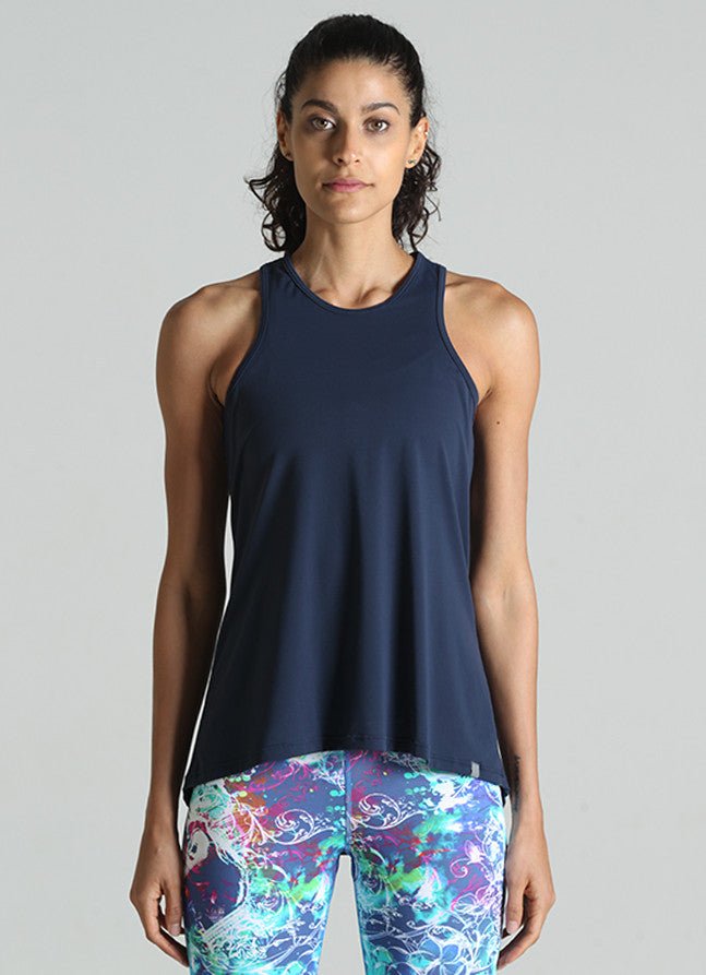 Urban Tank (Navy) UPF 50+ tank tops Dona Jo Fitwear Navy S Urban